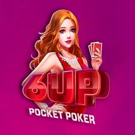 Logo of 6 Up Pocket Poker from FlipLuck at Rolldorado Casino
