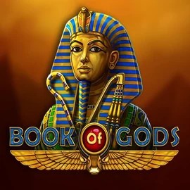 Logo of Book of Gods from BF Games at Rolldorado Casino